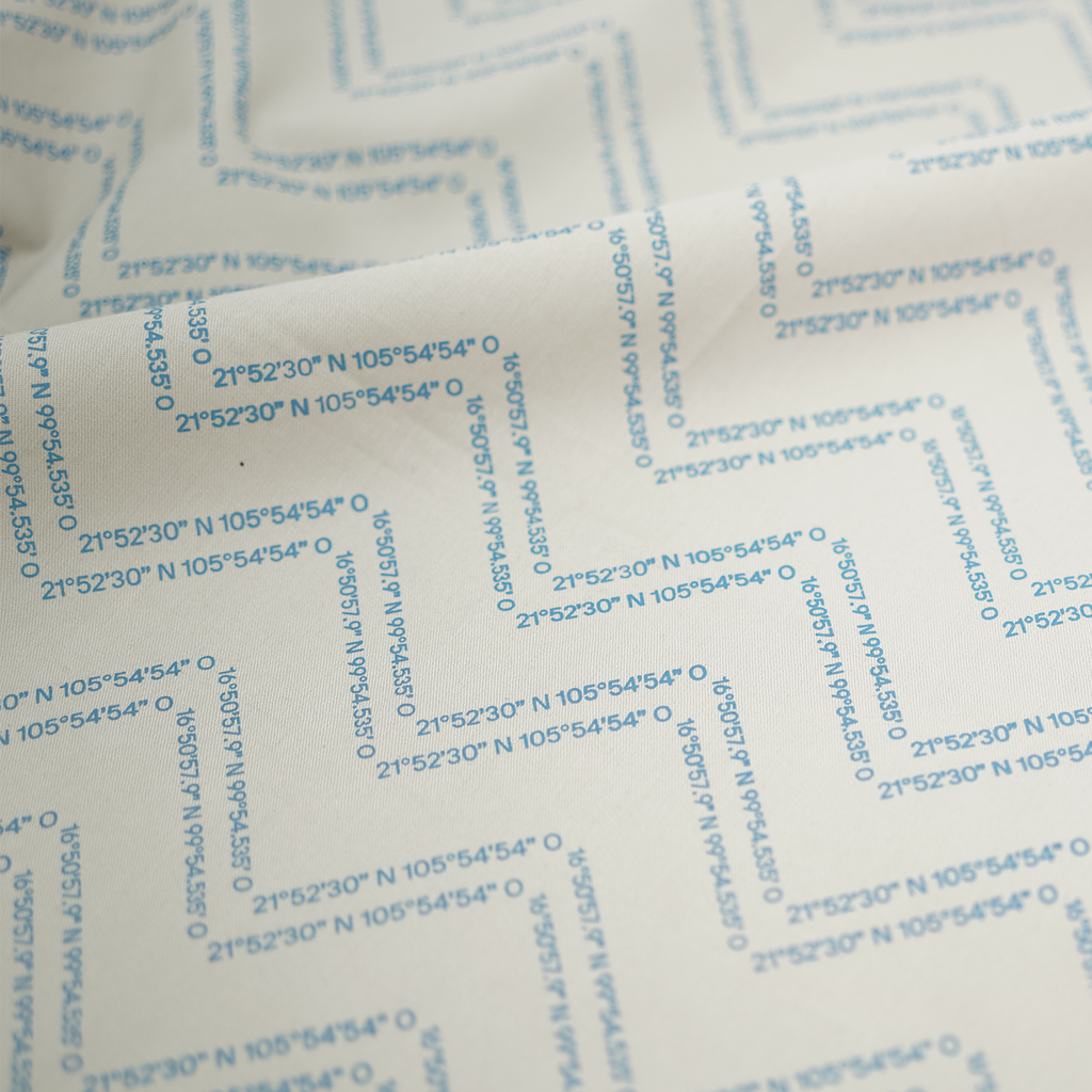 PALIACATE COORDENADAS BEIGE/AZUL